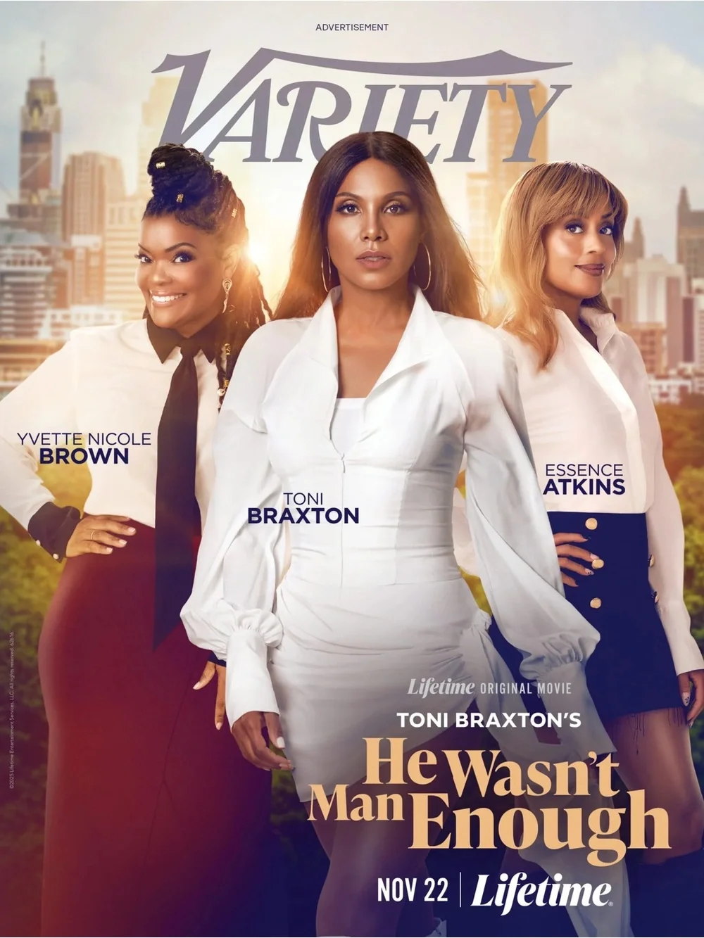 Variety Magazine Cover Featuring Toni Braxton, Yvette Brown & Essence Atkinson